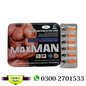 Maxman Pills Price in Pakistan