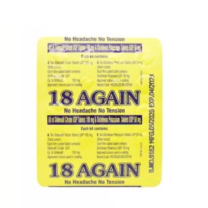 18 Again Tablets Price In Pakistan