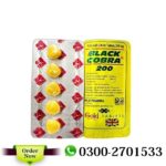 Black Cobra 200 Mg Tablet in Pakistan