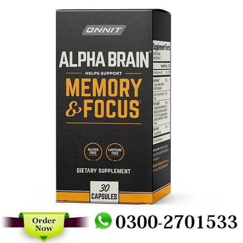 Alpha Brain Memory And Focus Pills In Pakistan