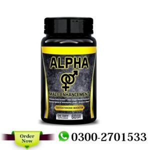 Alpha Male Enhancement Pills Price In Pakistan