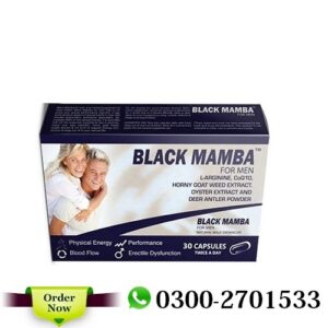 Black Mamba 30 Capsules For Men Price In Pakistan