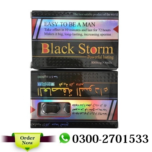 Black Storm Pills Price In Pakistan