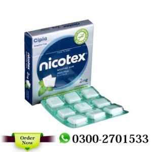 Nicotex Gum 2mg Price In Pakistan
